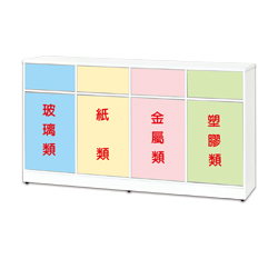 36-3 SS02四格資源回收櫃